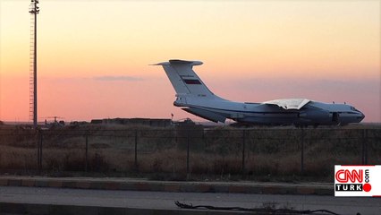 Rus kargo uçakları Kamışlı'dan ağır silahlarla kalktı