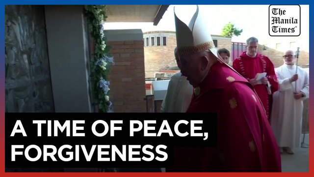 Pope opens special 'Holy Door' for Catholic Jubilee at Rome prison