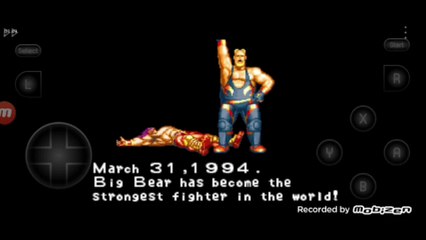 Fatal Fury 2 Big Bear vs Wolfgang Krauser luta completa