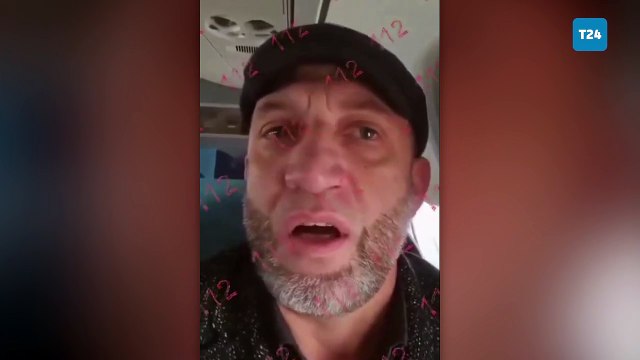 Kazakistan'da düşen uçağın kabininden son görüntüler ortaya çıktı