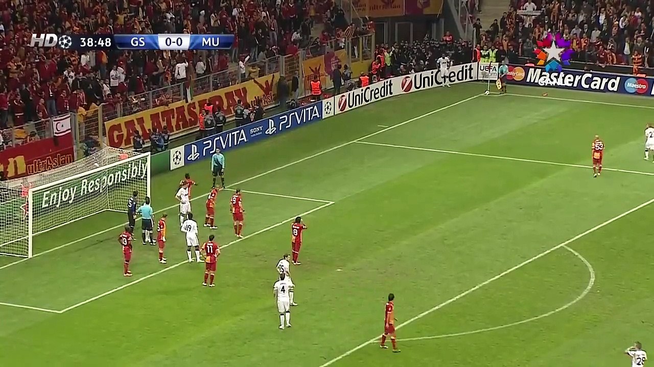 20 kasım 2012 Galatasaray Manchester United maçı CL 12-13 H grubu 5.hafta