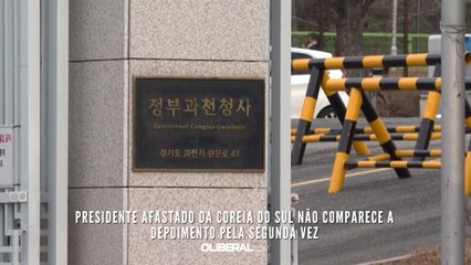 Presidente afastado da Coreia do Sul não comparece a depoimento pela segunda vez