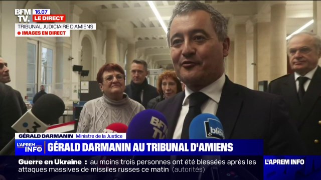 Gérald Darmanin salue l'abnégation des agents du ministère de la Justice qui travaillent à Noël