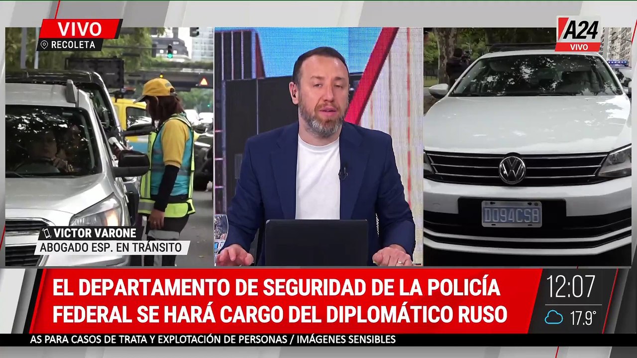 Policía Federal asume control en caso de diplomático ruso en Buenos Aires