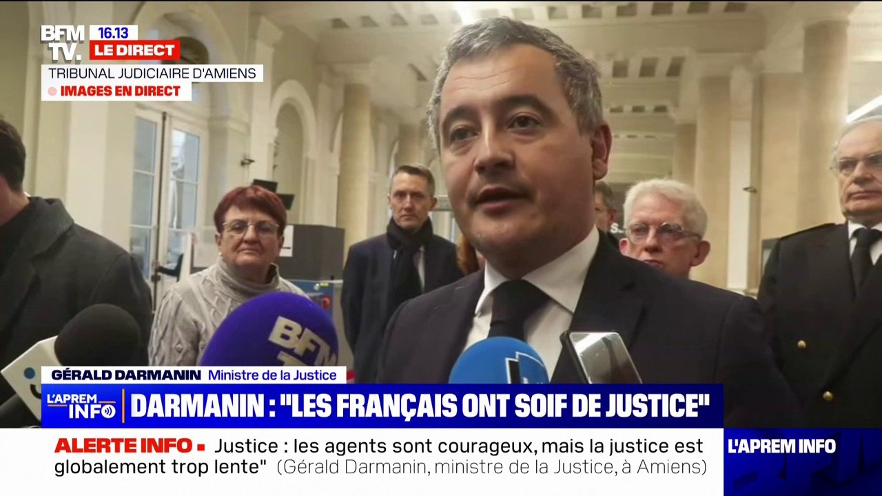 Gérald Darmanin affirme vouloir construire "des places de détention pour les petites peines"