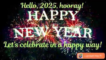 Happy New Year 2025 - Nursery Rhymes & Kids song 🎵 - A For Apple Songs TV