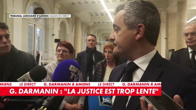 Gérald Darmanin : «Je suis là pour travailler pour les agents du ministère de la Justice»