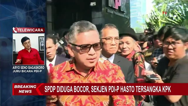 Respons PDIP soal Kabar Hasto Kristiyanto Jadi Tersangka KPK: Kami Masih Menunggu