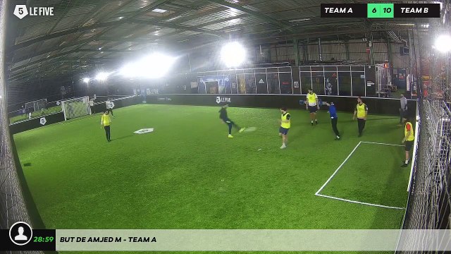 But de Amjed M - Team A