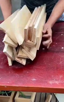 Simple DIY Wooden Stool! - STEP-BY-STEP WOODWORKING VIDEOS - #woodworking #woodworkingtools #woodworkingskills #short #trending #tiktok #woodworkingcommunity #woodworkingtips #WoodWorkingArt #reels #facebookreels #