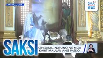 Antipolo Cathedral, napuno ng mga nagsisimba kahit maulan ang Pasko | Saksi