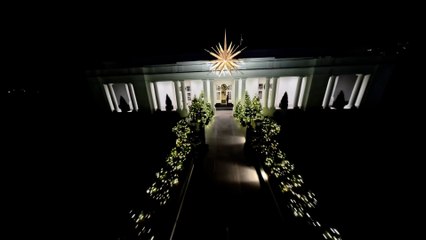 Un dron entra en la Casa Blanca por Navidad