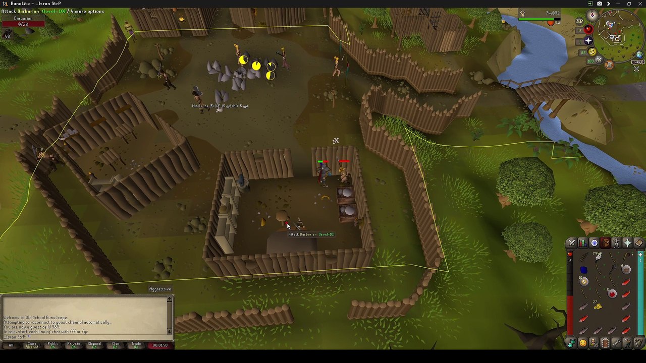 OSRS. Playing The Trade Parade v2 Original Song from March, 27, 2007 (No ingame sounds from osrs)