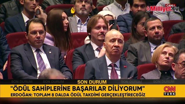 Cumhurbaşkanlığı Kültür Sanat Büyük Ödülleri sahiplerini buldu! Erdoğan: Kimseyi ayırt etmiyoruz