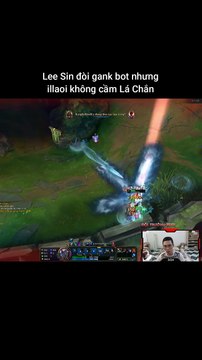 Lee Sin đòi gank bot nhưng illaoi không cầm Lá Chắn #leesin #illaoi #lienminhhuyenthoai #leagueoflegends