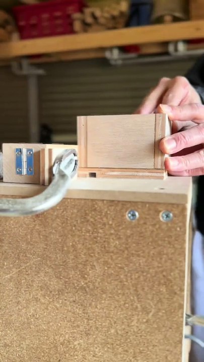 Making a box Lv.99progect 2025 🎀🎁#woodworking #woodworkingtips #diy #japanesecarpenter #jig