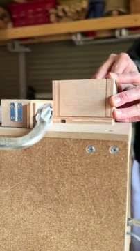 Making a box Lv.99progect 2025 🎀🎁#woodworking #woodworkingtips #diy #japanesecarpenter #jig