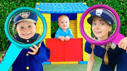 Baby Adam is Missing. Oliver and Mom go searching