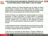 Comunicado | ALBA-TCP rechaza amenazas de Trump sobre el Canal de Panamá