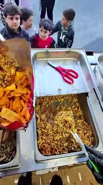 Starting at _10_ bring your own bag and we will fill it up with over 12 ounces of Halal meat and other fixings._Vegan options are also available. For the full pricing_ menu_ times and location_ check our bio(MP4)