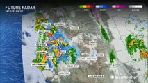 Parade of storms to march through western US this week