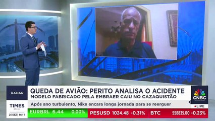 Queda de avião no Cazaquistão: perito Daniel Calazans analisa acidente