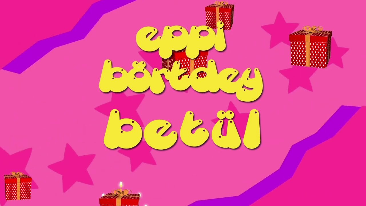 İyi ki doğdun BETÜL - İsme Özel Roman Havası Doğum Günü Şarkısı (FULL VERSİYON)