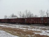 Furx 7283, electro motive 9066, NS 9924 rock train