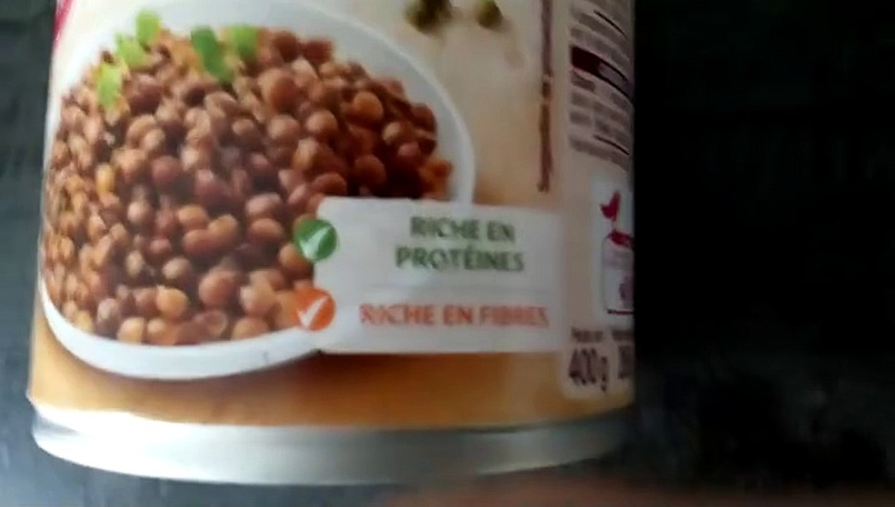 AUCHAN Lentilles 265g