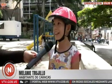 Caraqueños disfrutan al máximo de los espacios recreativos de la gran ciudad