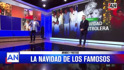 ⭐️LA NAVIDAD DE LOS FAMOSOS Y LOS CAMPEONES DEL MUNDO: BRINDIS Y POSTEOS