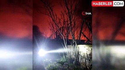 Kartal'da Film Platosunda Büyük Yangın