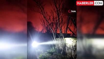 Kartal'da Film Platosunda Büyük Yangın