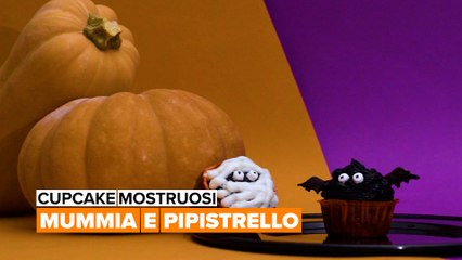 Cupcake mostruosi: Mummia e pipistrello