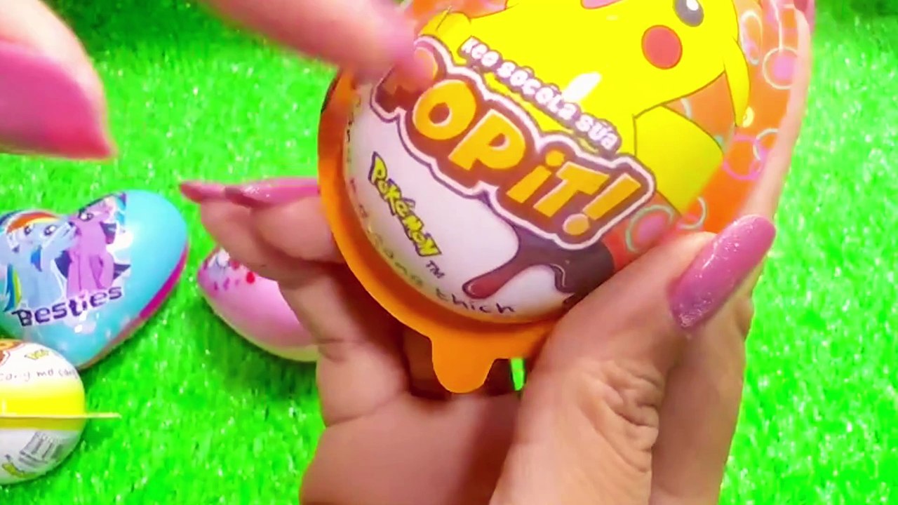 Satisfying Asmr Kinder Joy Chocolate candy,
