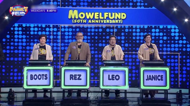 Family Feud: Team Samartino-Agcaoili family vs Team Mowelfund