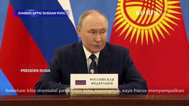 Presiden Putin Sampaikan Belasungkawa Korban Kecelakaan Pesawat Azerbaijan di Kazakhtan