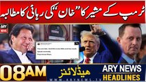 ARY News 8 AM Headlines | 26th DEC 2024 | Trump’s incoming envoy calls for PTI founder’s release