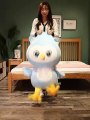 Hot selling New Design custom cute soft stuffed simulation animal snowy owl plush toy wild animal