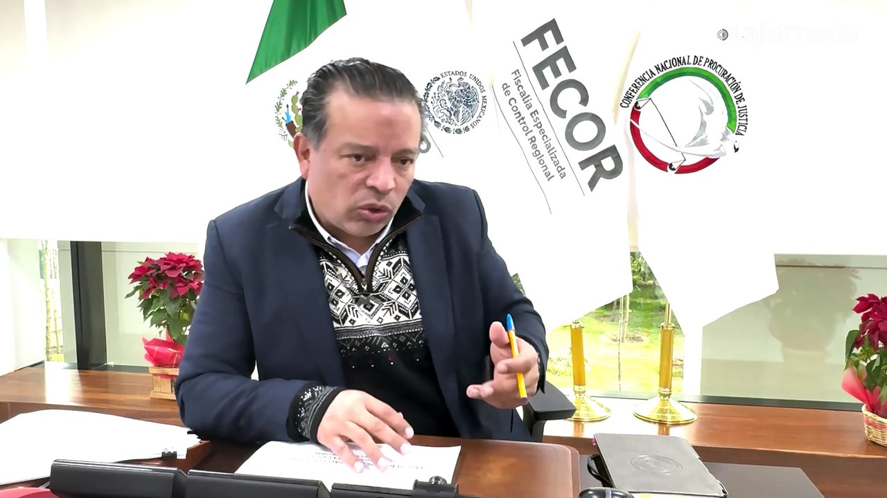 En entrevista con La Jornada, Germán Castillo Banuet, fiscal de la FECOR,