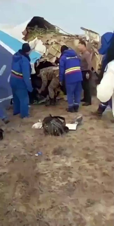 At least 25 Passengers Survive Azerbaijan Airlines Plane Crash