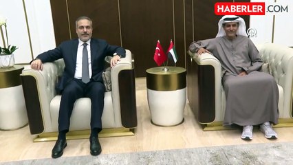 Hakan Fidan, BAE Dışişleri Bakanı ile görüştü