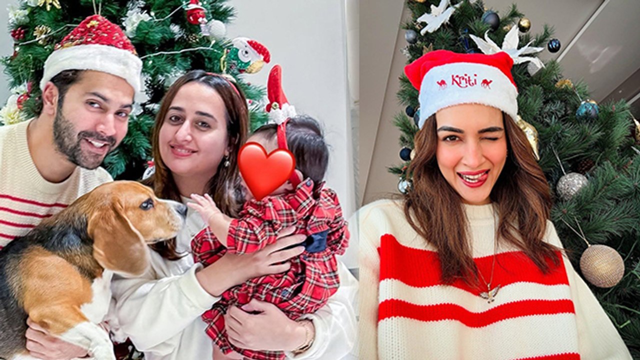 Christmas 2024: Dharmendra, Sara Ali Khan, Varun Dhawan & Other Bollywood Celebs, Inside Video...