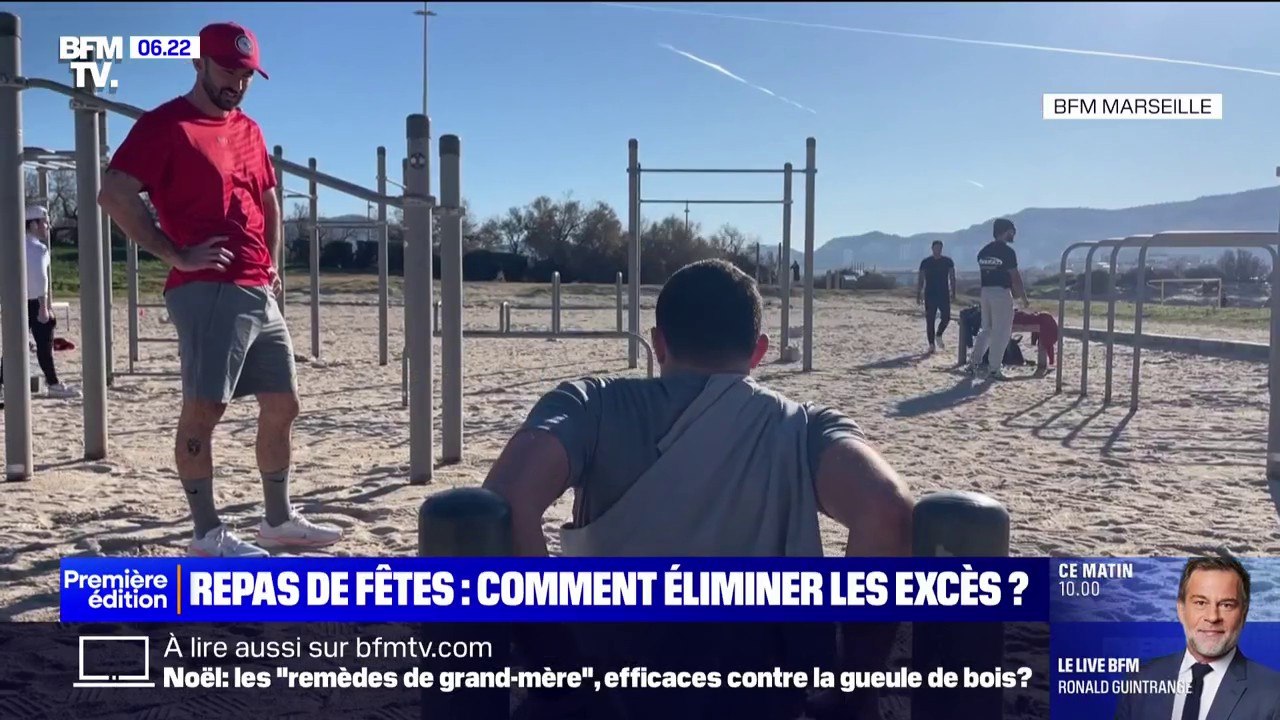 Course à pied, musculation... Les Marseillais éliminent les excès des repas des fêtes de fin d'année par le sport
