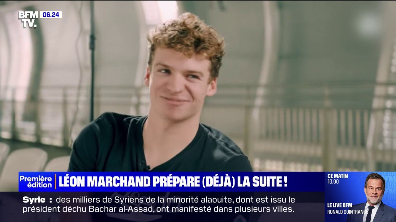 Après ses quatre médailles d'or aux JO, Léon Marchand prépare la suite de sa carrière et rêve d'astrophysique, d'astronomie et d'espace
