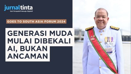 (Jurnal Tinta Goes to Asia Forum) Menteri Perdagangan Pichai Naripthaphan Bakal Bekali Generasi AI