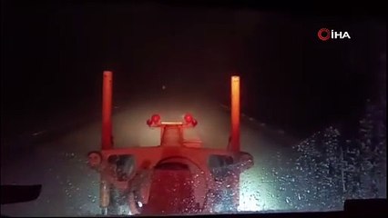 Antalya’da kar yağışı başladı