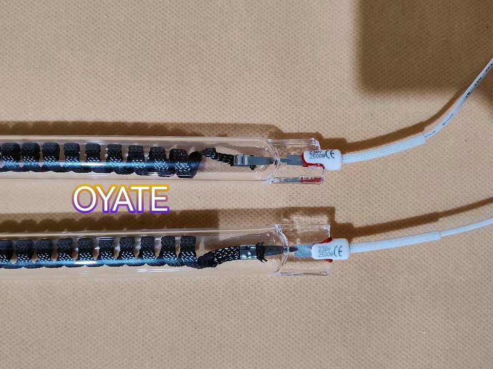 718mm 230v 2500w infrared lamp carbon fibre heating lamp for electric heaters