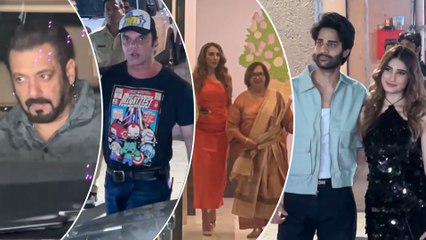 Christmas के साथ ही Arbaaz Khan की पहली एनीवर्सरी के सेलीब्रेशन में दिखा Salman Khan का स्वैग