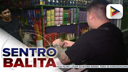 Murang paputok at pailaw, ibinebenta pa rin sa ilang tindahan sa Bocaue, Bulacan